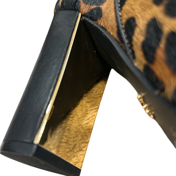 C Wonder Leopard Calf Hair Booties - Picture 5 of 9